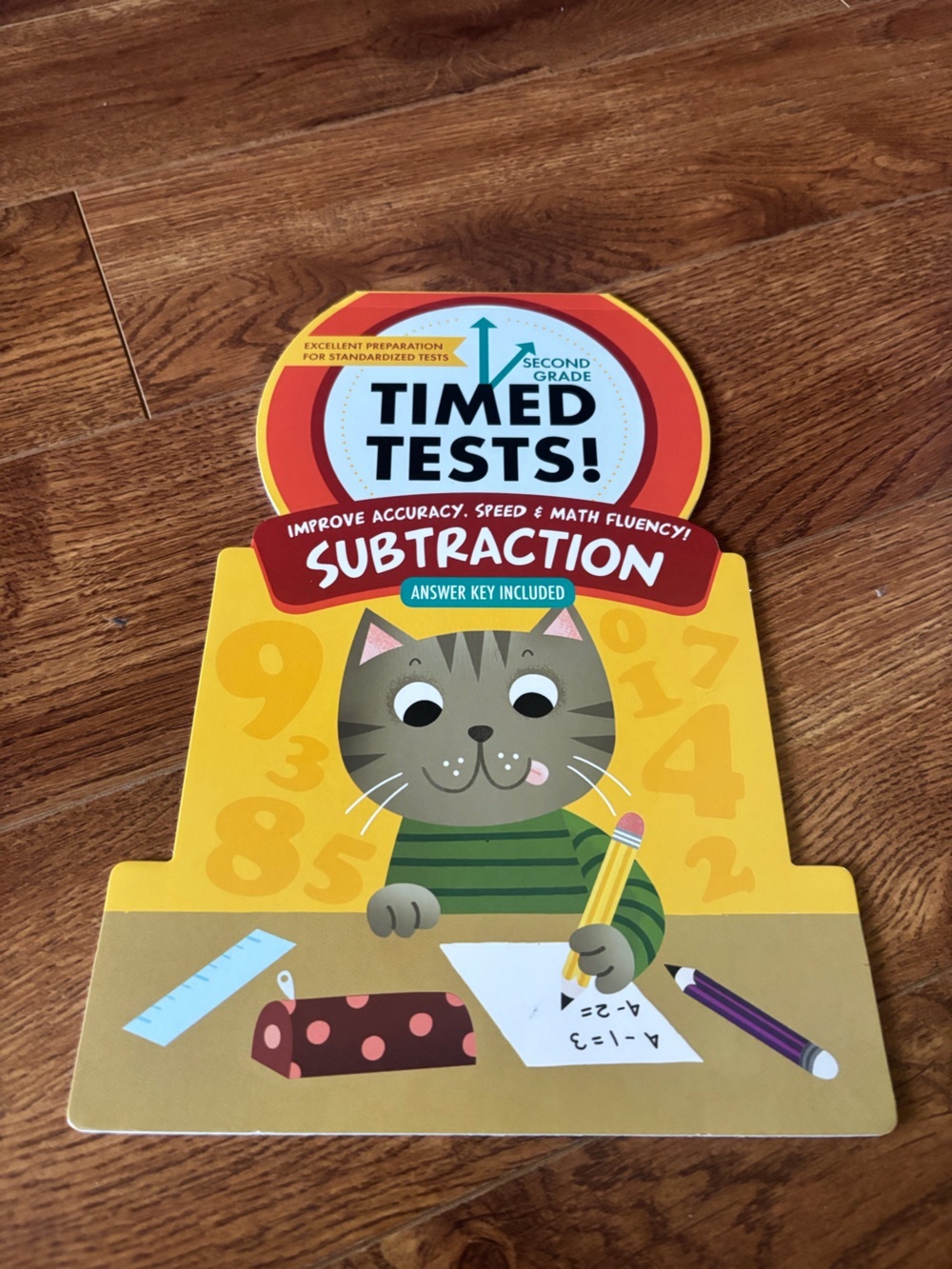 Time Tests! Subtraction Workbook